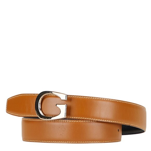 Gucci belt, size: 75 30 036 1406 0956, brown leather, women's, GUCCI